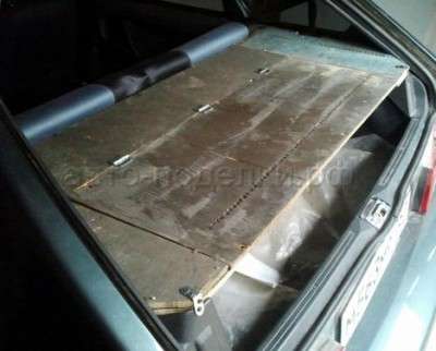 Делаем заднюю полку для авто