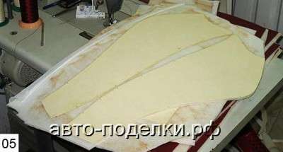 Перетяжка сидений автомобиля
