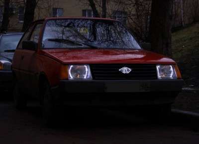 Включаем плавно ДХО и логотип авто