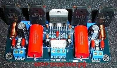 Стерео усилитель на МС серии LM4702 (A,B,C) 