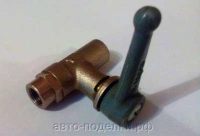 через кран будет подаваться песок
