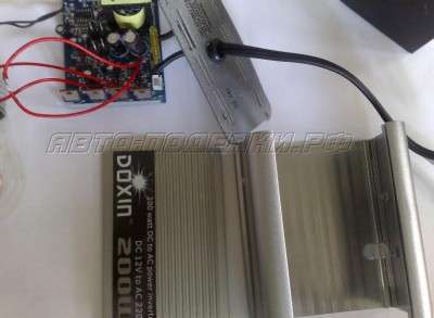 DC–AC инвертор 12V/220V мощностью 200W (обзор)