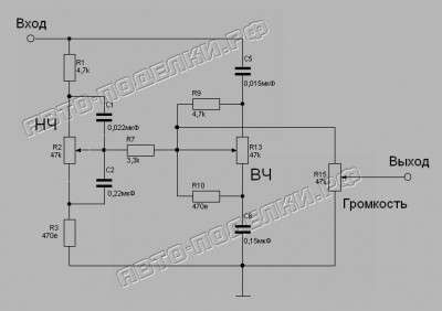 Усилитель на TDA2030 с однополярным питанием схема