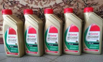 Проверка на подлинность масла "Castrol EDGE FST™"