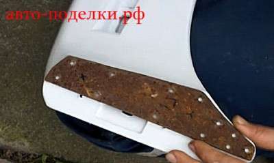 Крепление для спойлера своими руками